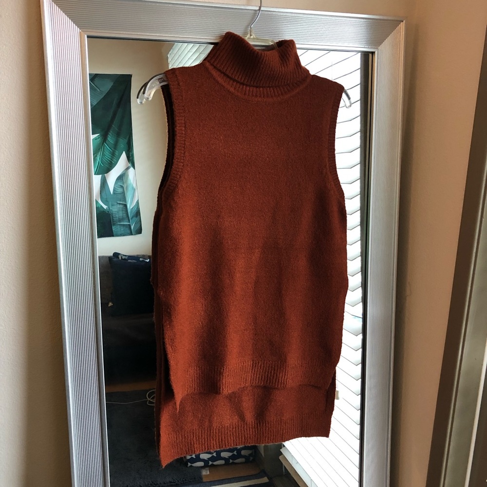 Turtleneck High Low Sweater